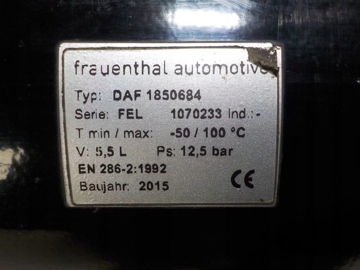 РЕСИВЕР DAF XF 106 1850684 5,5L, фото 2