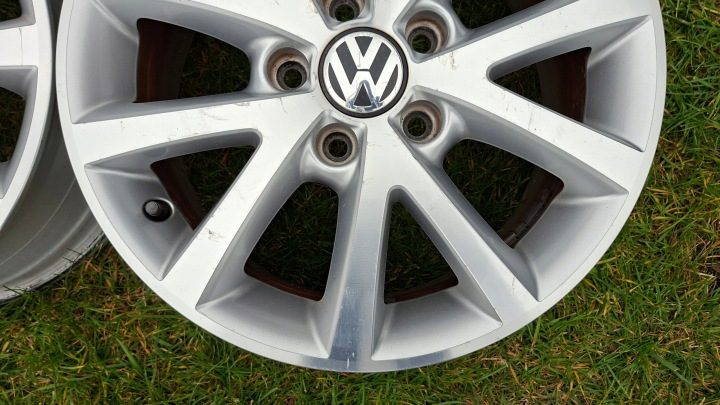 4× Литой диск Volkswagen OE 6.5" x 16" 5x112 ET 50, фото 6
