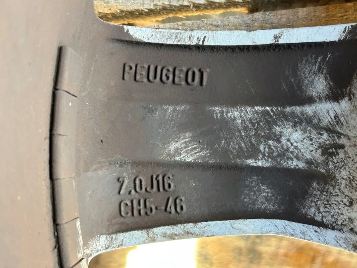 Литой диск Peugeot OE 9671401180 7.0" x 16" 5x108 ET 46, фото 11