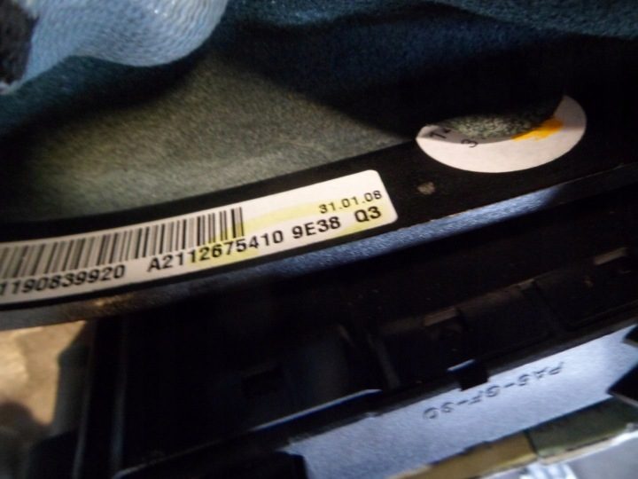 MERCEDES W203 РУЧКА ЧЕХОЛ A2112675410, фото 5