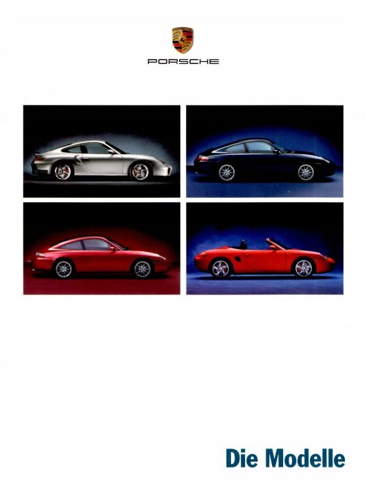 РЕКЛАМНЫЙ БУКЛЕТ № 1004 - PORSCHE. DIE MODELLE, фото 1