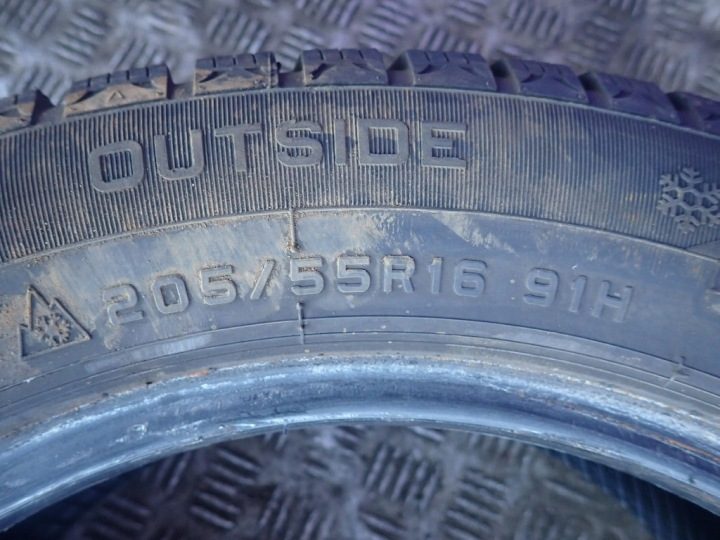 2× Шина зимняя Torque TQ022 205/55R16 91 H сцепление на снегу (3PMSF), фото 7