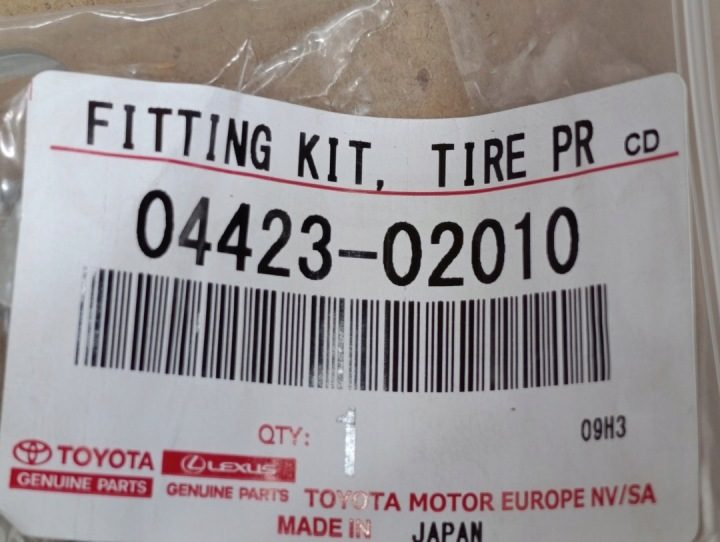 TOYOTA Ремкомплект датчика давления TPMS 04423-02010 OE, фото 4