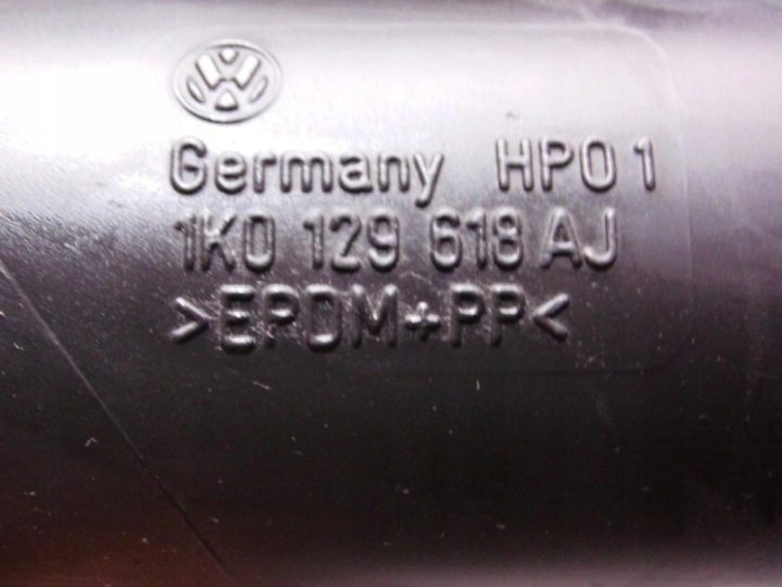 ПАТРУБОК ВОЗДУХОВОД AUDI A3 8P 8P0 РЕСТАЙЛИНГ 1.6B BSE 1K0129618AJ, фото 4