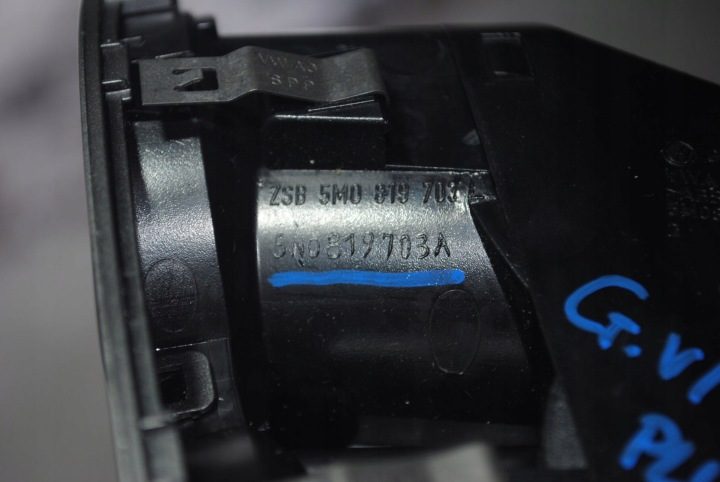ДЕФЛЕКТОР ОБДУВА ЛЕВЫЙ 5N0819703A, 5M0819703 VW GOLF VI PLUS РЕСТАЙЛИНГ, фото 5