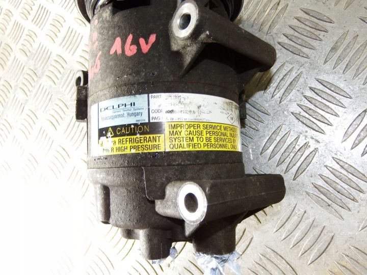 КОМПРЕССОР КОНДИЦИОНЕРА RENAULT SCENIC II MEGANE 1.6 1.4 16V, фото 2
