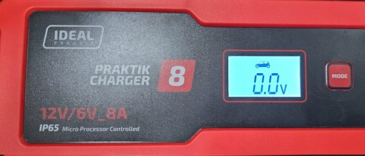 Зарядное устройство ИДЕАЛЬНОЕ PRAKTIK CHARGER 8 LCD 6/12V автомат AGM, фото 2