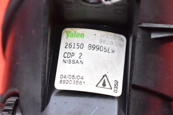 ПРОТИВОТУМАННАЯ ФАРА ПРАВАЯ ПЕРЕДНЯЯ 2615089905EW NISSAN X-TRAIL T30 РЕСТАЙЛИНГ 04-07, фото 7