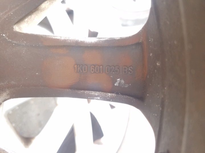 4× Литой диск Volkswagen OE 6.5" x 16" 5x112 ET 50, фото 10