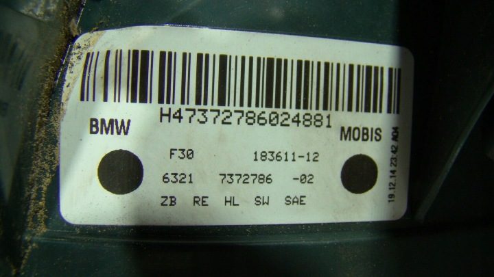 Задний фонарь BMW СЕРИИ 3 OEM 7313040, фото 7