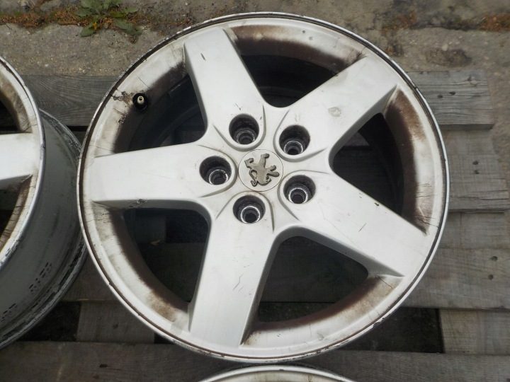4× Литой диск PEUGEOT 6.5" x 16" 5x108 ET 44, фото 4