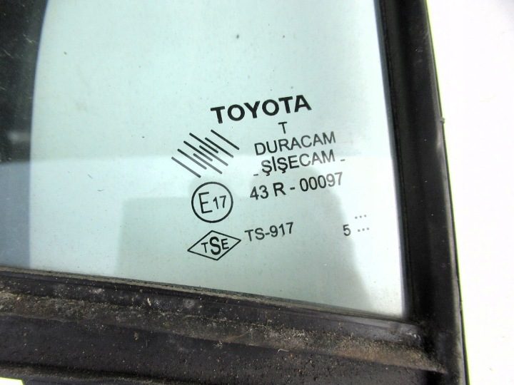 Стекло переднее левое двери Toyota Yaris II 5 дв., фото 2