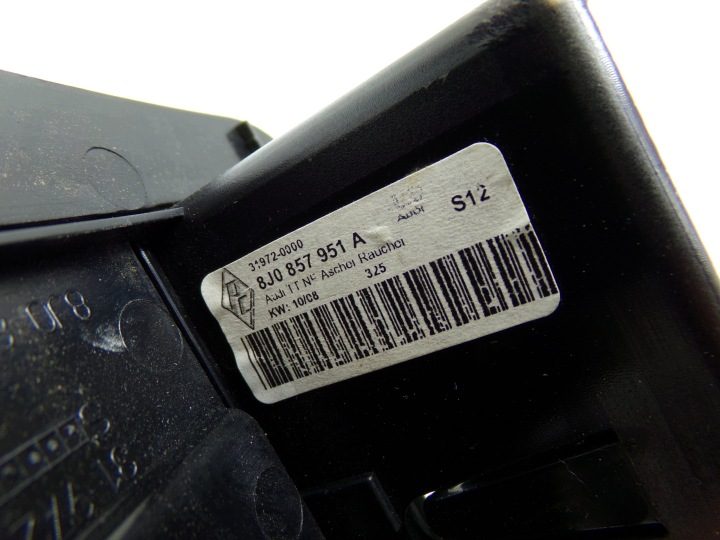 ПЕПЕЛЬНИЦА БАРДАЧОК СРЕДНИЙ ТОННЕЛЯ AUDI TT 8J 8J0857951A, фото 5