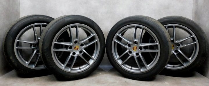 КОЛЕСА ДИСКИ ШИНЫ PORSCHE PANAMERA РЕСТАЙЛИНГ 97036216008 9X19ET60 ТЕМНЫЕ, фото 6