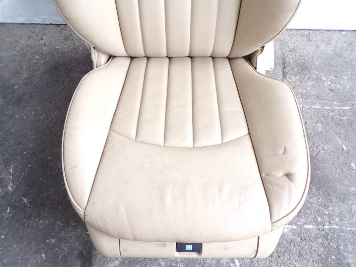 СИДЕНЬЕ ЛЕВОЕ ПЕРЕДНЕЕ ВОДИТЕЛЯ MERCEDES W219 CLS KREMOWY, фото 5