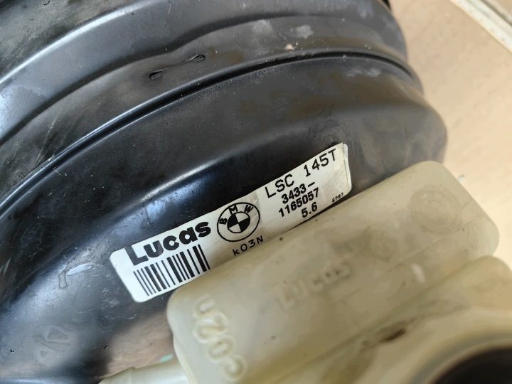 Вакуумный усилитель с насосом LUCAS BMW e39 LSC 145T 1165057 (5410), фото 5