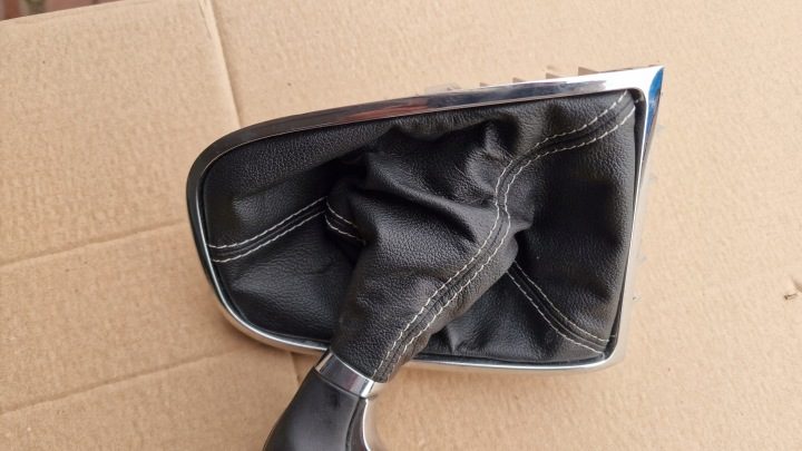 Ручка чехол комплект механика Opel Astra J IV 4 черная, фото 3