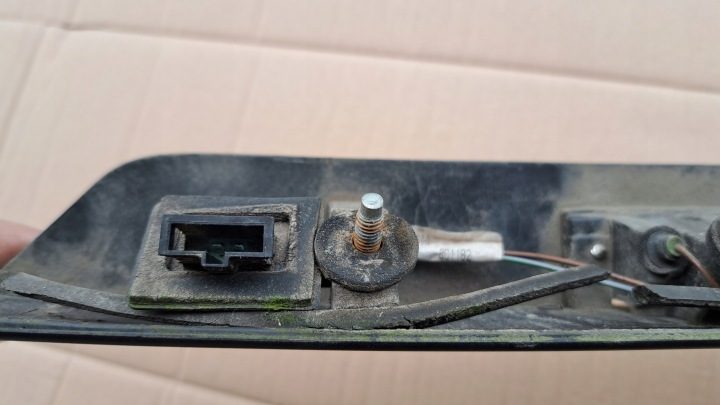 VW T5 T6 накладка крышки молдинг подсветки номера номерной 7E0827329F, фото 6