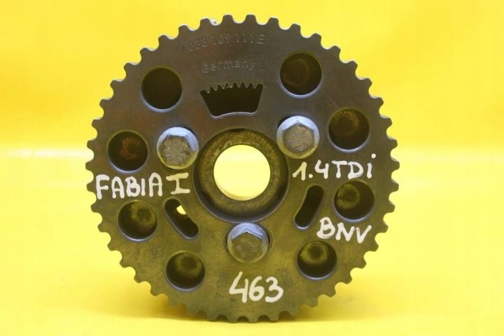 ШЕСТЕРНЯ ГРМ SKODA FABIA I AUDI VW 1.4 TDI 038109111E 045109239B, фото 7