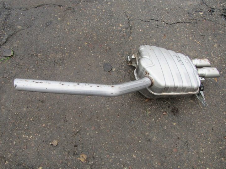 Задний глушитель Audi Q5 SQ5 3.0 TDI 8R0253611, фото 5