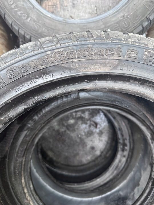 Шина летняя Continental SportContact 225/40R19 защита диска, фото 6