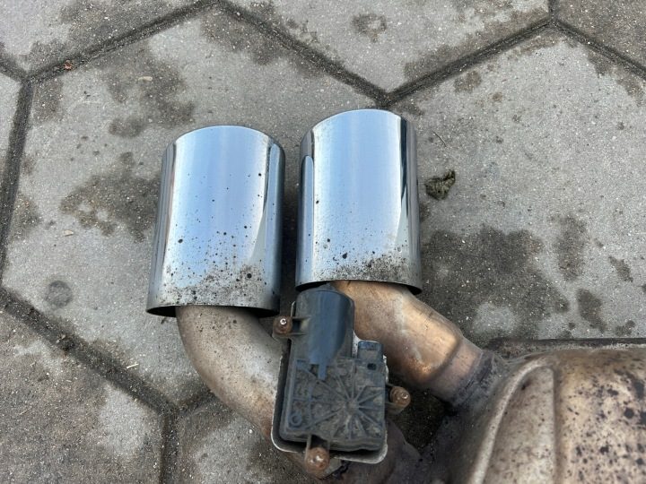 VW Golf 7 VII 5G 2.0 TFSI R20 хэтчбек глушитель выхлопная труба OEM N 12-20, фото 4