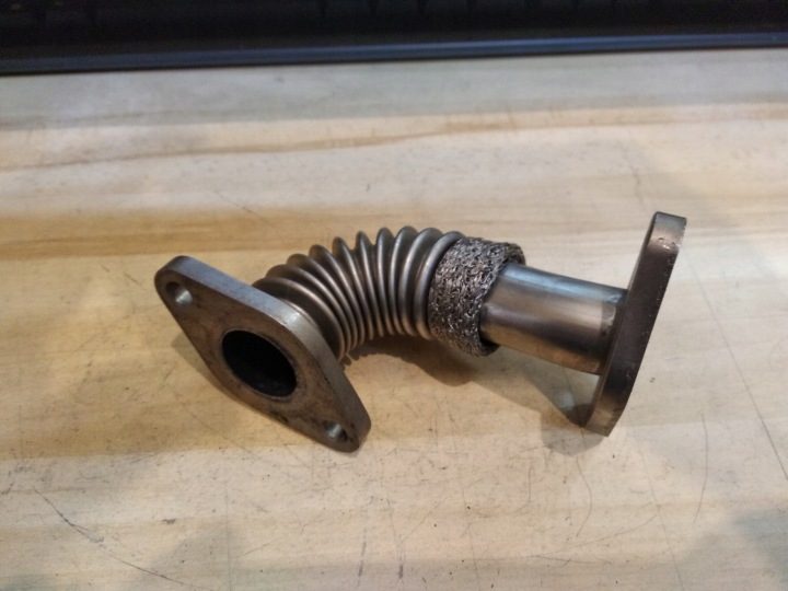 SEAT VW 1,9TDI ТРУБКА EGR 038131521F, фото 3