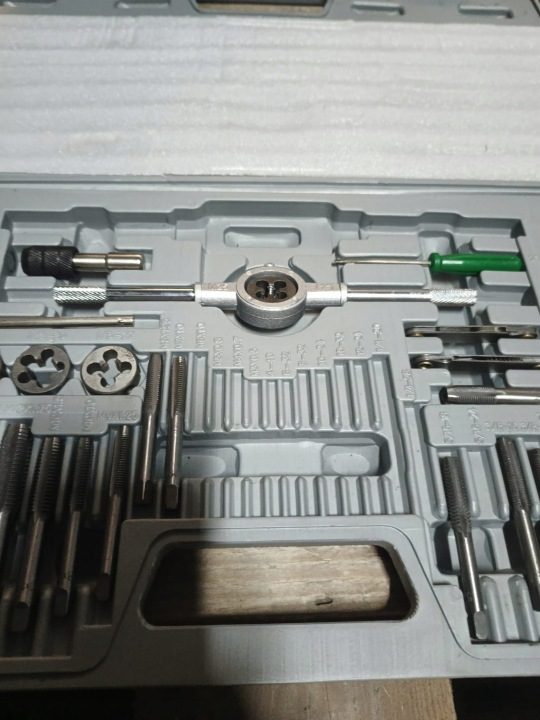Комплект NARZYNEK I МЕТЧИКОВ кейс kalibrownik 60 шт. M3-M12 4-1/2" NC, фото 2