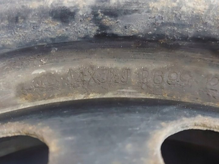 4× Штампованный диск Toyota OE 5.5" x 14" 4x100 ET 45, фото 7