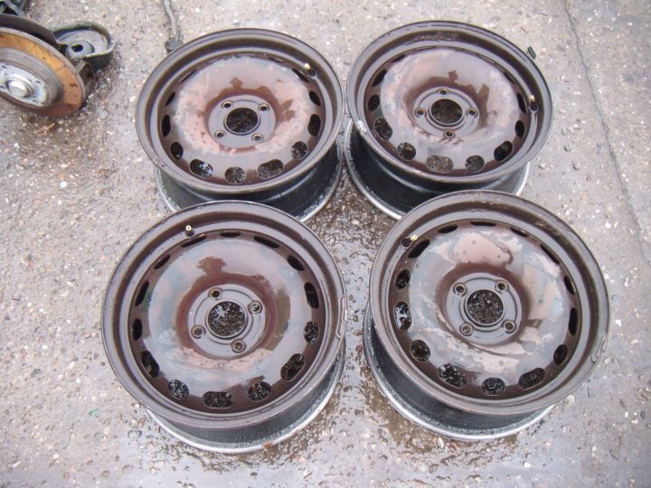 4× Штампованный диск CITROEN 6.5" x 15" 4x108, фото 2