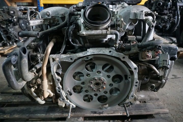 Subaru Outback 2002 г. BH 3.0 H6 двигатель EZ30, фото 8