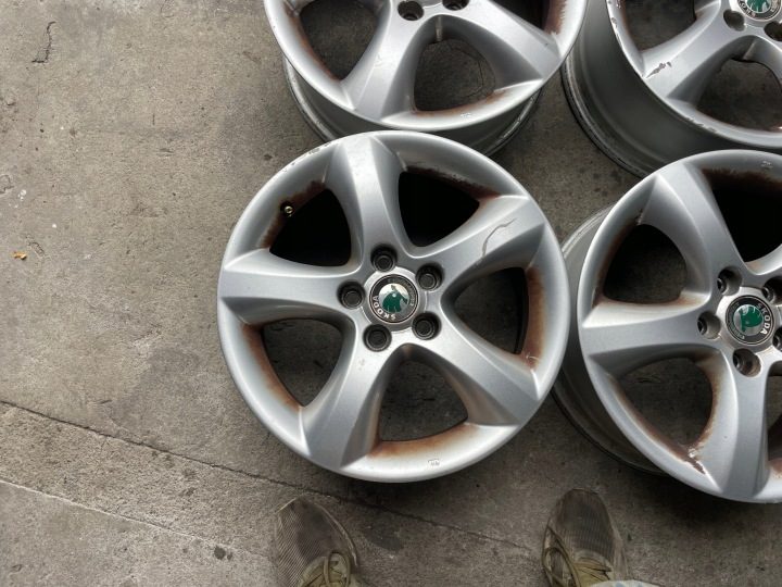 Литой диск Skoda OE 5J0601025A 6.0" x 15" 5x100 ET 43, фото 6