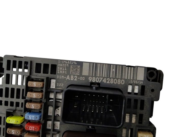Блок предохранителей модуль BSM Citroen C4 II B7 9807428080 AB2, фото 3