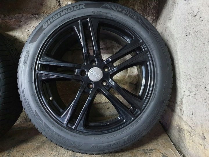 Диски алюминиевые VW Amarok T5 T6 Multivan R20 5x120 зимние шины 255/50R20 7 мм, фото 5