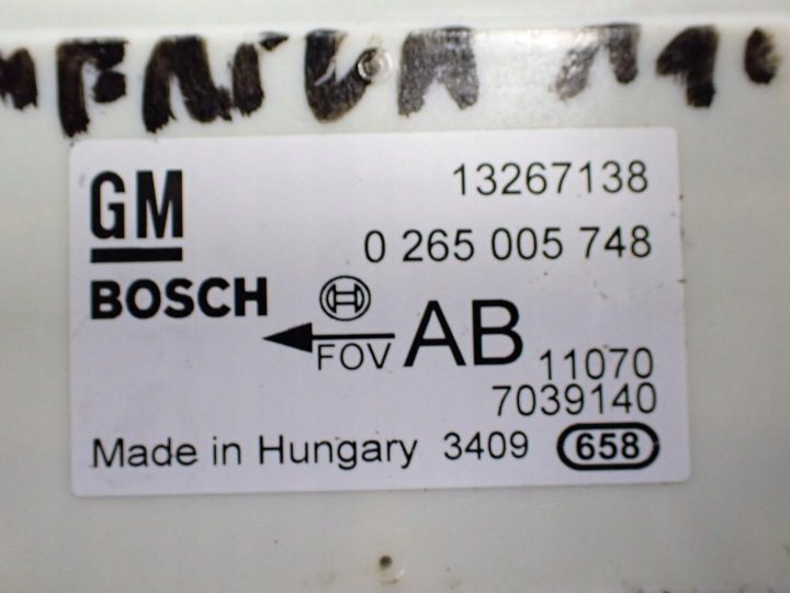 ДАТЧИК МОДУЛЬ ESP 13267138 0265005748 OPEL MERIVA II B 11 г., фото 3