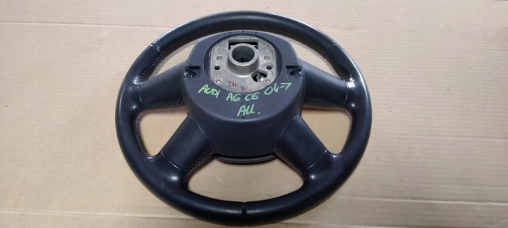 AUDI A6 C6 04-12 РУЛЬ КОЖАНЫЙ AIRBAG, фото 6