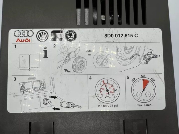 AUDI A6 A7 Q3 Q5 ATECA KODIAQ KAROQ КОМПРЕССОР РЕМКОМПЛЕКТ ШИНЫ КОЛЕСА, фото 2