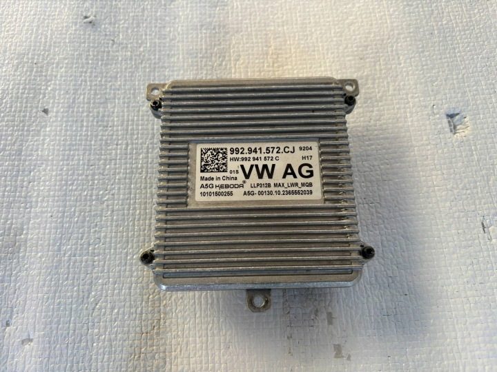 ПРЕОБРАЗОВАТЕЛЬ МОДУЛЬ ФАРЫ LED VW AUDI SEAT SKODA 992941572CJ, фото 1