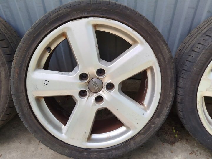 4× Литой диск Audi OE A3 A4 A5 8W A6 A7 A8 Q3 Q5 Q7 8.0" x 18" 5x112 ET 43, фото 3