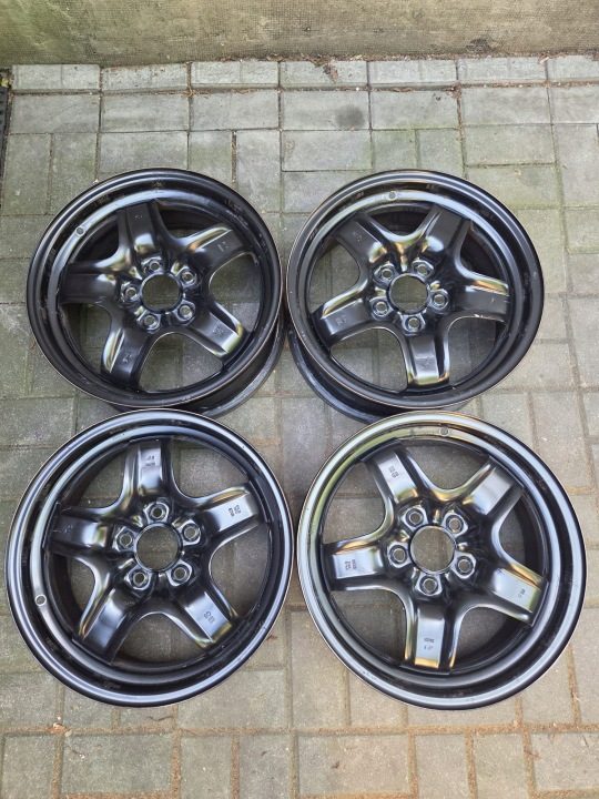 4× Штампованный диск Opel OE 6.5" x 16" 5x110 ET 39, фото 1
