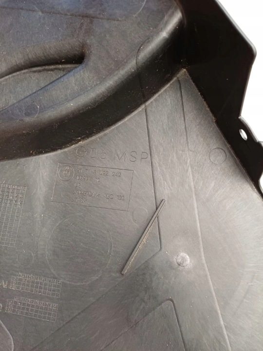 Защита ниши колеса, нижняя левая BMW X 6 G06 51757453927 51718092242, фото 3
