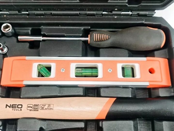 NEO TOOLS Комплект Инструментов Универсальный 60 шт. Торцевые головки Биты 10-200, фото 10