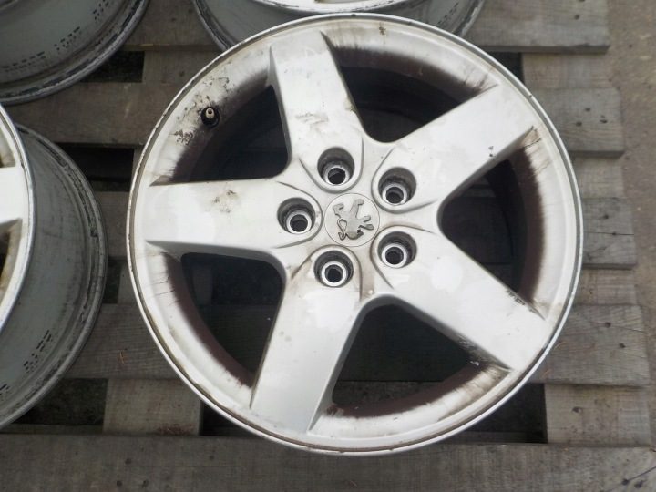 4× Литой диск PEUGEOT 6.5" x 16" 5x108 ET 44, фото 5