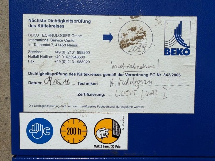 ОСУШИТЕЛЬ РЕФРИЖЕРАТОРНЫЙ BEKO DRYPOINT RA 40 4 m3/min, фото 5
