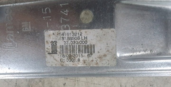 Opel Corsa E 15 г. стеклоподъемник левый задний 13188503, фото 2