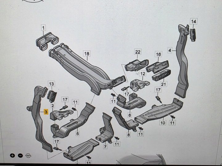 Воздуховод Audi Q7 4M 4M0819812D, фото 6