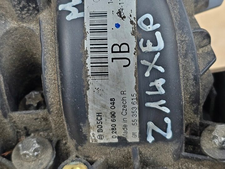 ВПУСКНОЙ КОЛЛЕКТОР OPEL ASTRA H,OPEL MERIVA A 1.4 16V Z14XEP 55353615 JB, фото 3