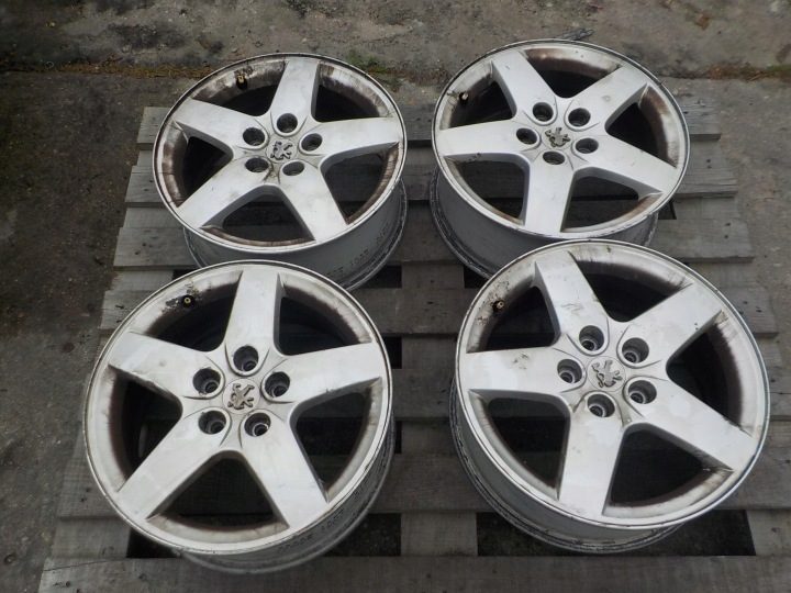 4× Литой диск PEUGEOT 6.5" x 16" 5x108 ET 44, фото 1