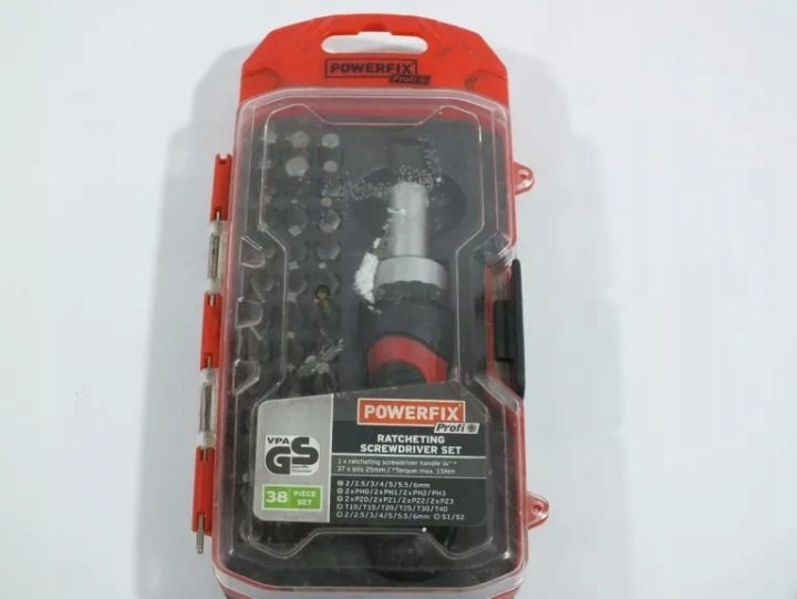 ОТВЕРТКА С ТРЕЩОТКОЙ POWERFIX PROFI, фото 1