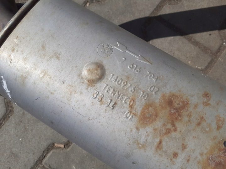 BMW F20 F21 N13 глушитель 7616704 7616703 в сборе, фото 5